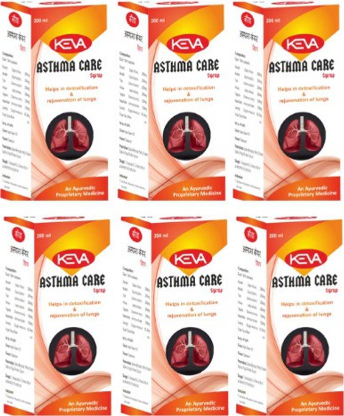 KEVA Ayurvedic Syrup for Lungs Detox helps in Smokers cough/Pollution