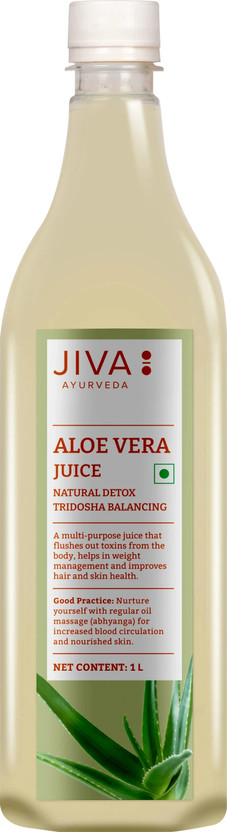 JIVA Aloe Vera Juice - Purifies Blood and Boosts Immunity - 1 L - Pack of 1(1000 ml)