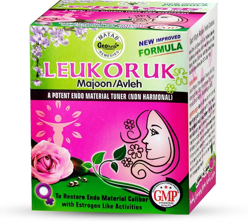 Geo Herb Leukoruk Majoon for Leucorrhoea White Discharge medicine