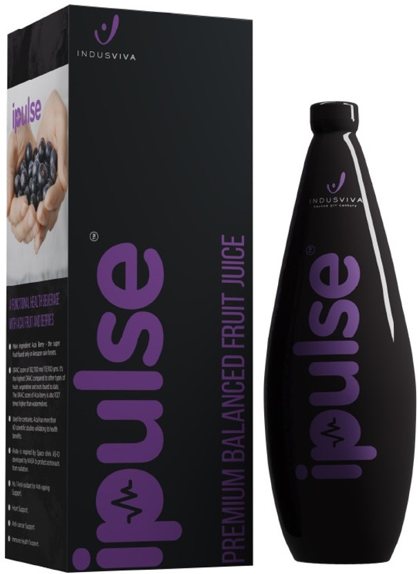 VEEBA Indus viva ipulse Drink | Indusviva i pulse Juice acai berry drink - 1 Litre(1000 ml)
