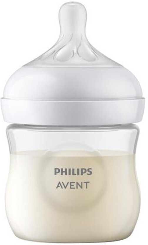 Philips Avent Natural Response Baby Bottle 125ml - 125 ml(White)