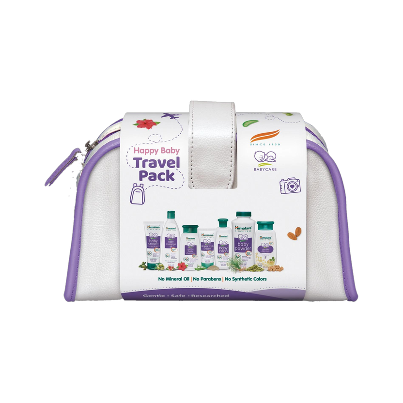 HIMALAYA Baby Care Travel Pack (7 in 1)(White)
