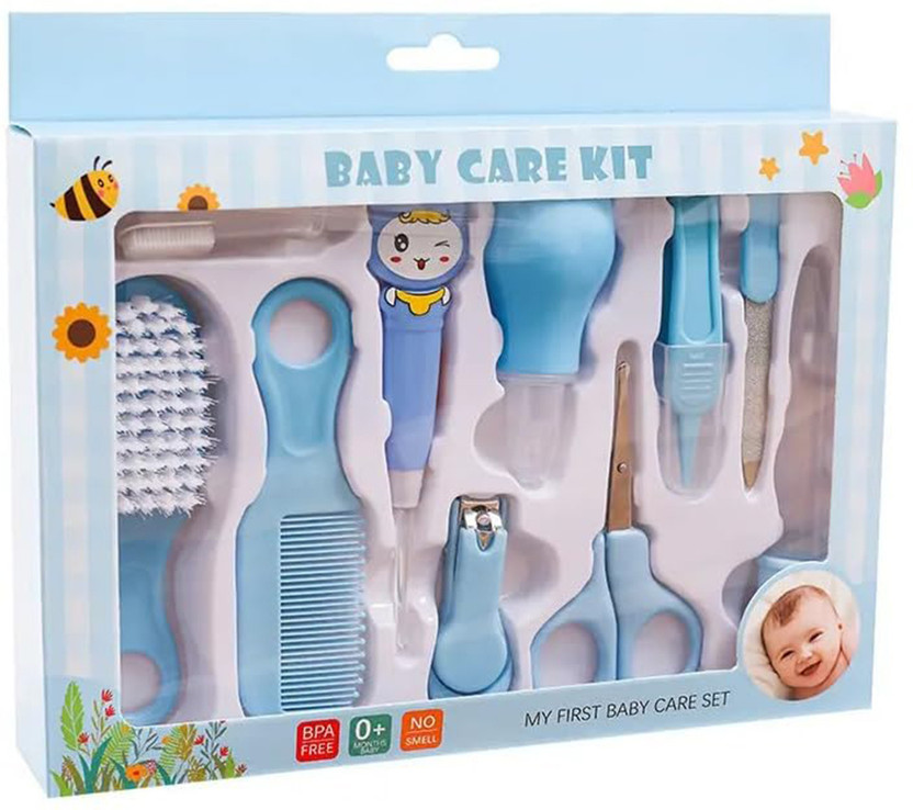 Lenon My First Baby Care Kit Set of 10(Assorted)
