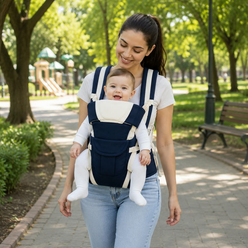 Flipkart CHANDAWHOLESALEHUB Lightweight Baby Carrier for Travel, Shopping, Walking & Daily Use Baby Carrier(Multicolor, Front carry facing out) - Flipkart Deal