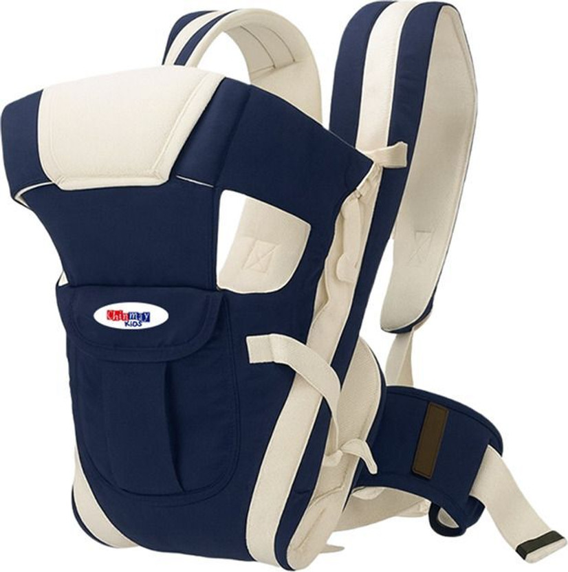 Chinmay Kids Baby Carrier 4 in 1 Carry Bag Baby Carrier Cuddler (Air Mash Fabric) Baby Carrier(Dark Blue, Back Carry)