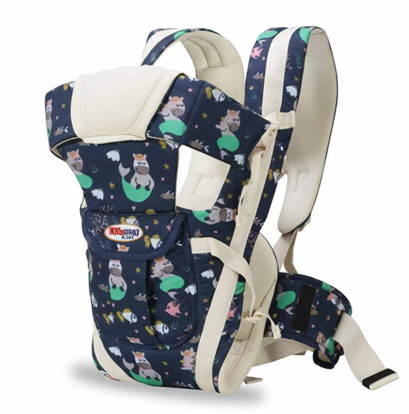 Chinmay Kids Baby Carrier 4 in 1 Carry Bag Baby Carrier Cuddler Air Mash Fabric Baby Carrier Baby Carrier(Denim, Back Carry)