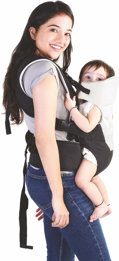 Beebaby Beebaby Omni Breathe 3 in 1 Adjustable Baby Carrier with Head Support(3.5-12kgs Infants) Baby Carrier(White, Front Carry facing in) - Flipkart Deal