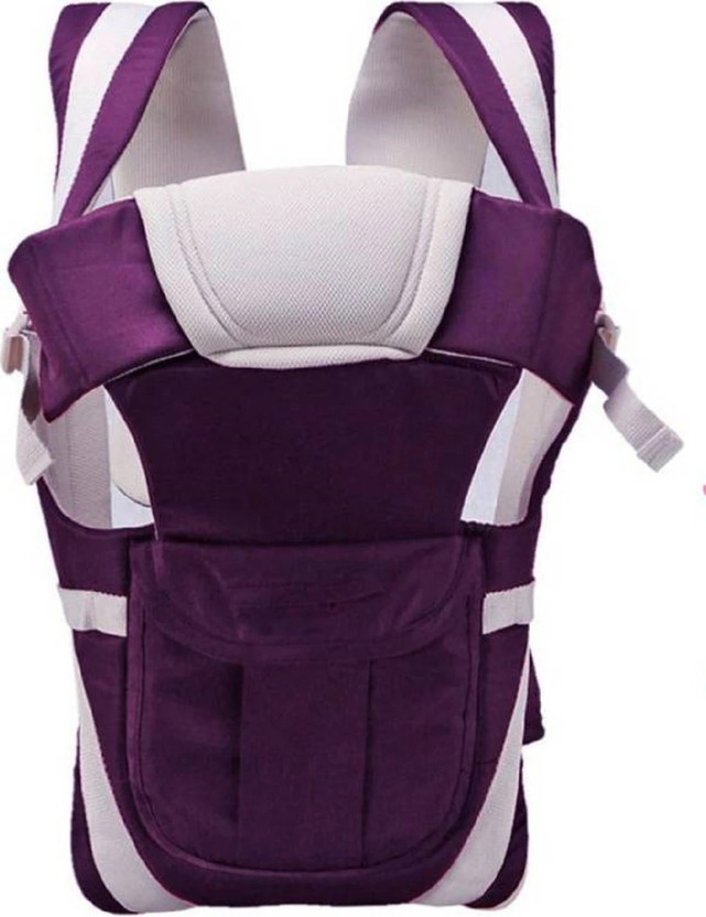 Teeny Teeny Weeny Baby Carrier Comfortable Support with Belt Baby Carrier(Purple, Front carry facing out) - Flipkart Deal