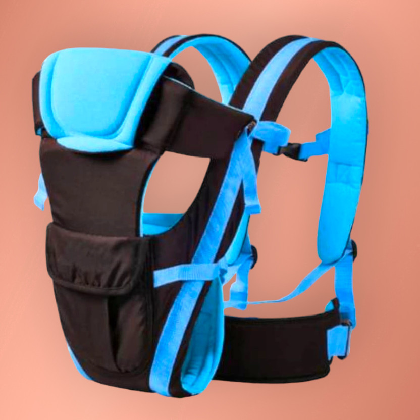 Domain Baby Carrier Multipurpose Front & Back Facing Bag 0 To 3 Year Baby Carrier(SkyBlue Color, Back Carry)