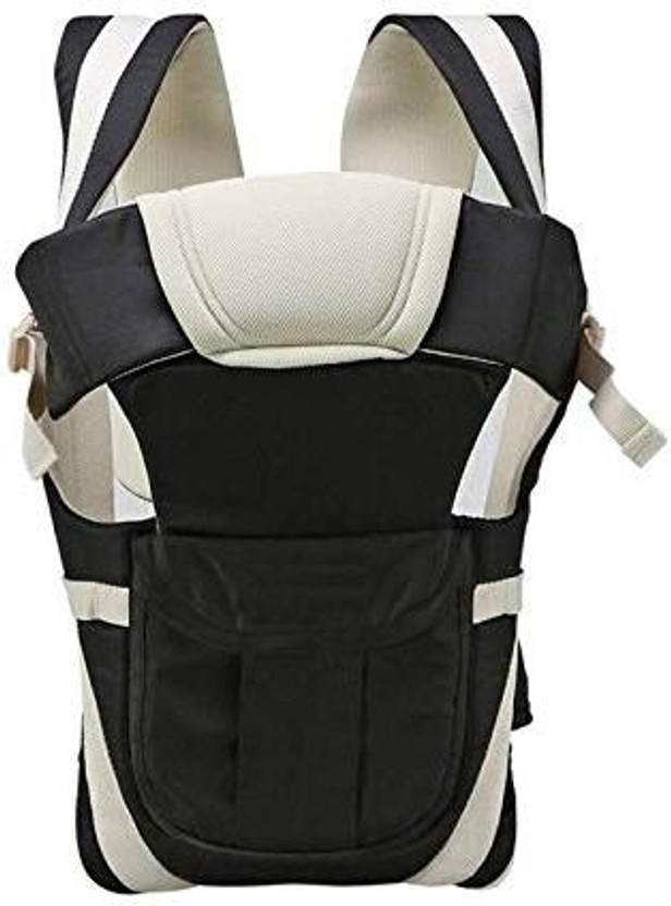 Everstep Baby Carrier Bag/Adjustable Hands Free 4 in 1 Baby/Baby safety Belt/Child Safety Baby Carrier(Black, Back Carry)