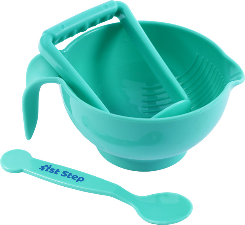 1st Step Food Grinder With Spoon(Mint Green)