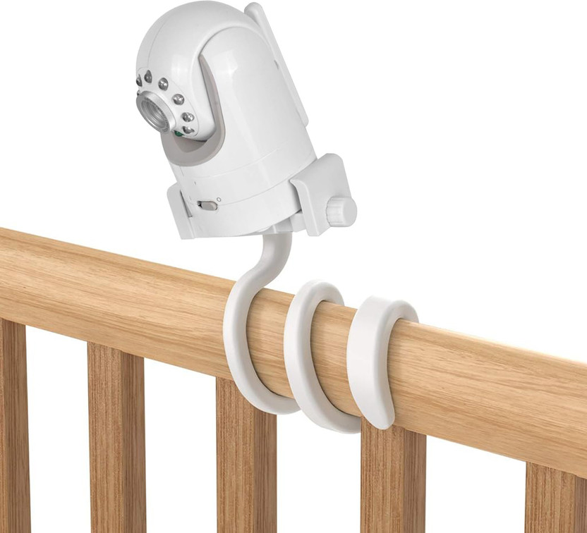 SERPLEX Flexible  Arm Holder Adjustable Mount Crib Secure Clamp Camera Audio and Video Baby Monitor