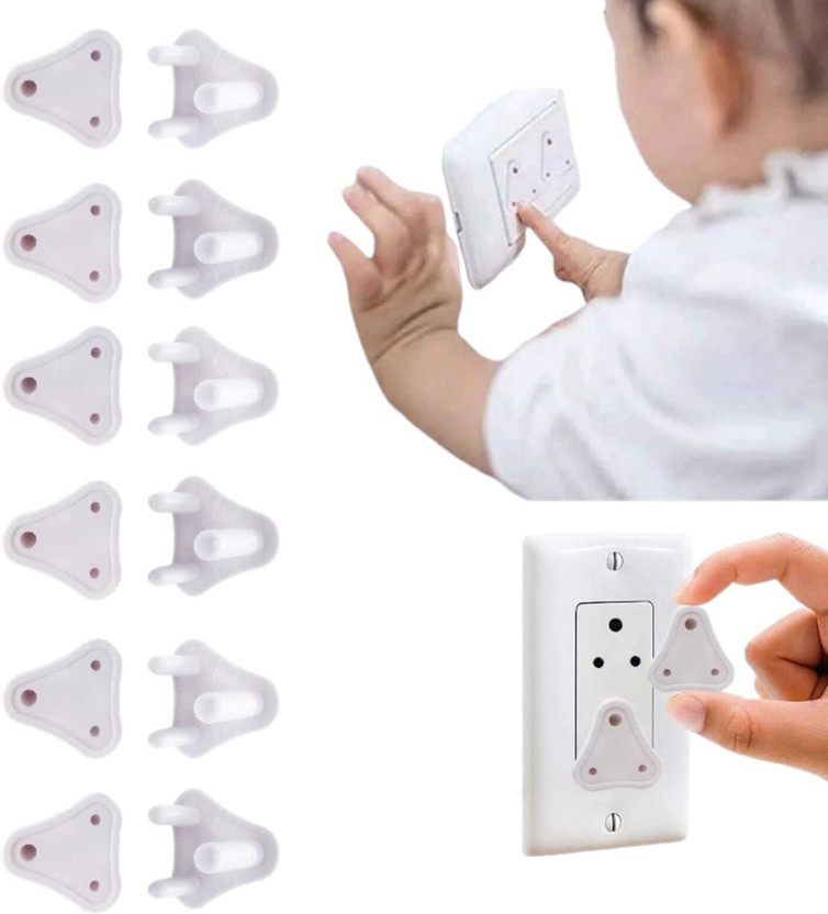 AirSoft AirSoft Outlet Home Office Protect Childproof Socket Covers Electrical Protection 12(White) - Flipkart Deal