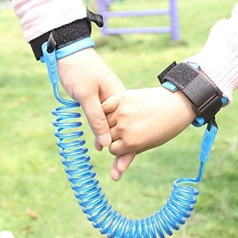 AAKIKI Baby Child Anti Lost Safety Wrist Link Harness Rope Walking Hand Belt(Blue)
