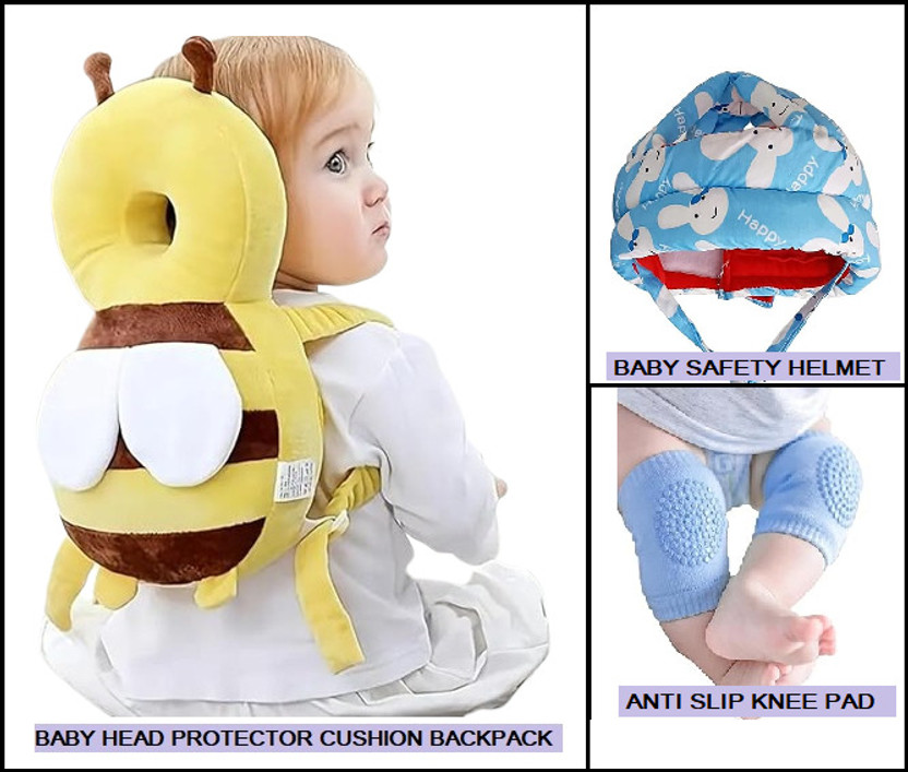 Maa bhagwati traders Safety Baby Helmet(YELLOW)