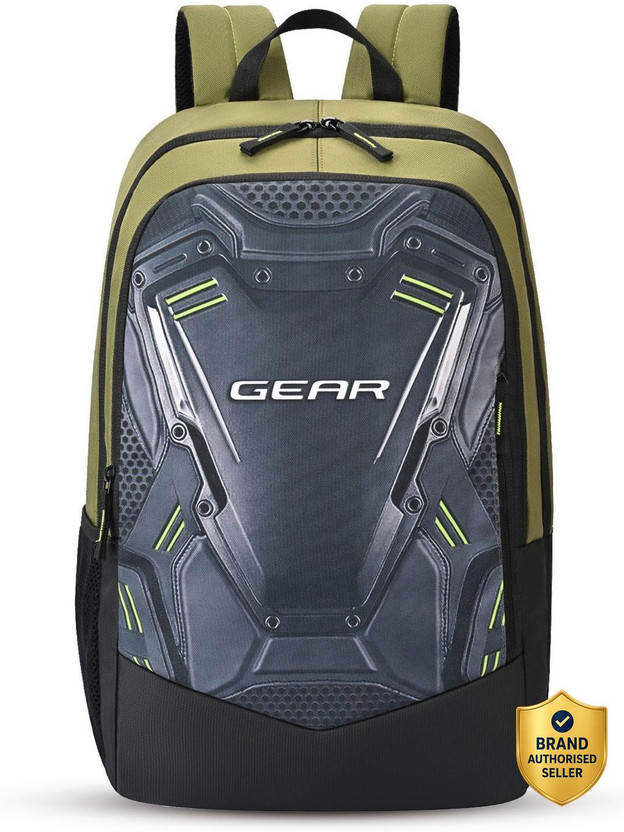 Gear Gear SPECIAL AGENT BACKPACK 31 L Backpack(Green, Black) - Flipkart Deal