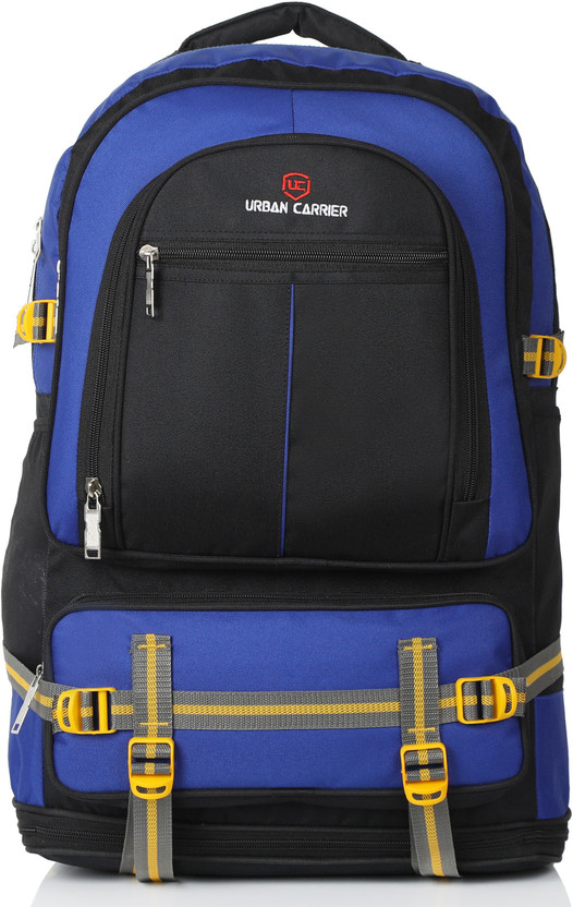 urban carrier Traveling Backpack For Outdoor Hike Trekking Bags Camping bag 75 L Backpack(Blue, Black)