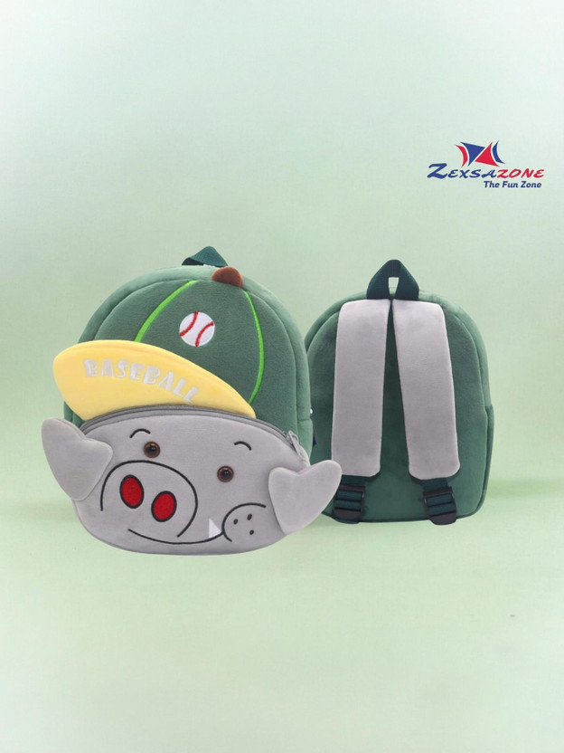 Zexsazone Zexsazone Kids school Bags for LKG UKG Playway Daycare Nursery and 1st Grade 4 year baby. 14 L Backpack(Grey) - Flipkart Deal