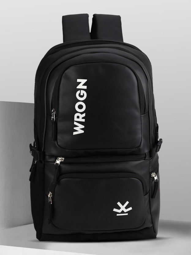 WROGN BP/REXINE/1500 35 L Backpack(Black)