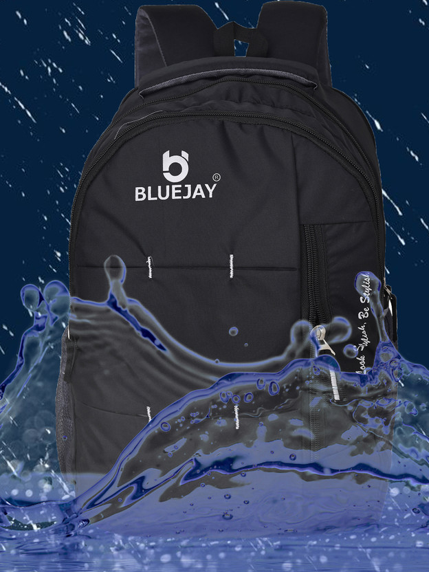 Bluejay Casual Laptop School/College/Office/Travel Bag For Men & Women 40 L Backpack(Black)