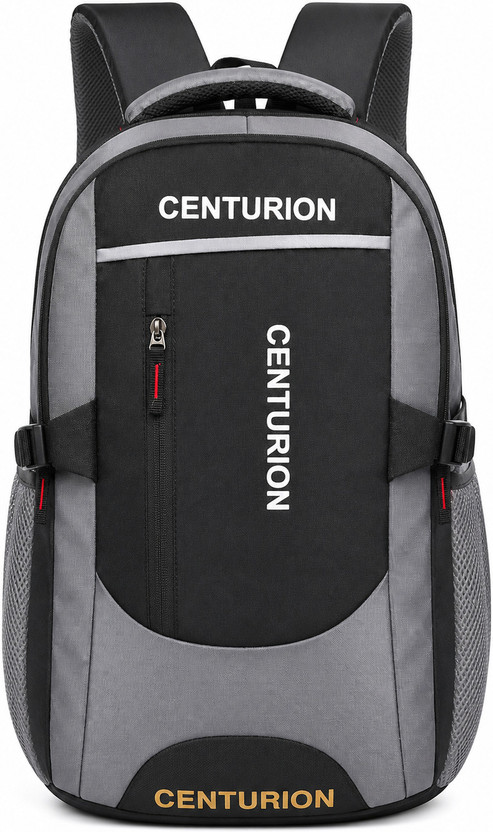 Centurion Laptop Travel Backpack Waterproof Weekend Cabin Bag for Men & Women 40 L Backpack(Black, Grey)