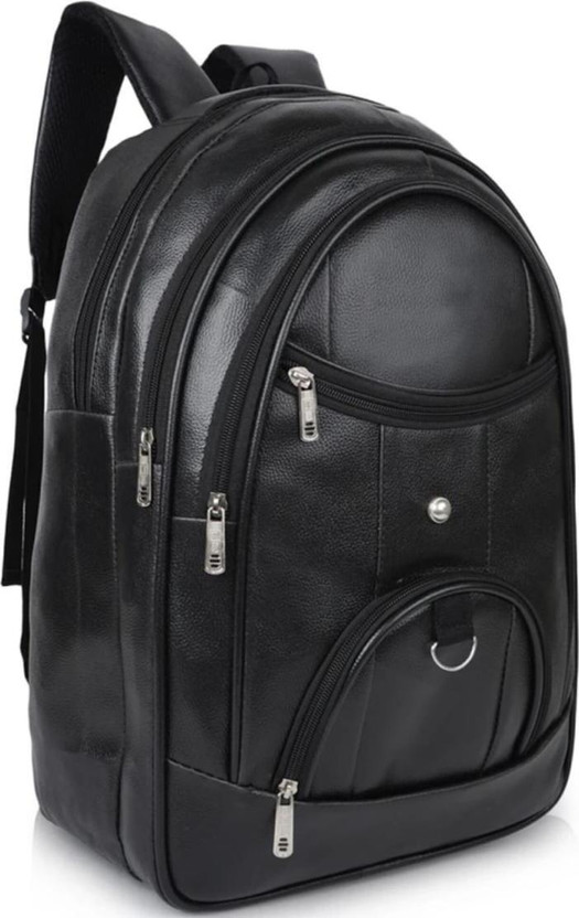 worng 35L Backpack Boy & Girls used for school college and office with Rain Cover 35 L Backpack(Black)