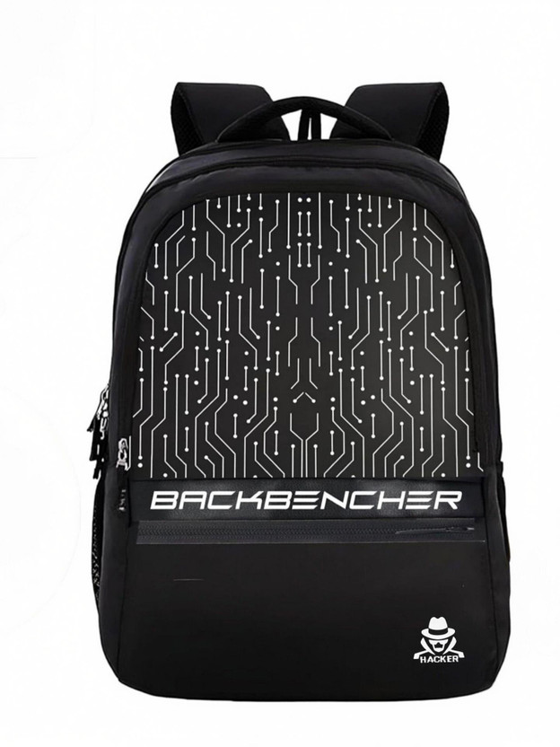 MRSAYON Backbencher BAG WITH 2 HIDDEN POCKETS 50 L Trolley Laptop Backpack(Black)