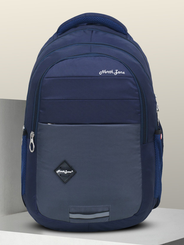 NorthZone Waterproof Laptop Bag/Backpack for Men;Women;Boys;Girls/Office School College with Rain Cover 35 L Backpack(Blue)