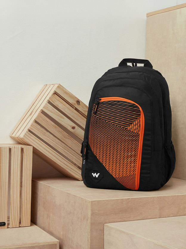 Wildcraft Colossal 40 L Backpack(Black, Orange)