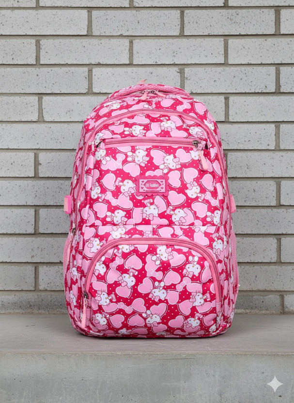 3N FASHION Waterproof Backpack Bag School/College/Office & Travels Use 30 L Laptop Backpack(Pink)
