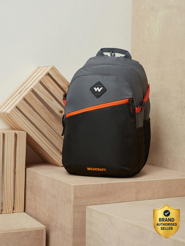 Wildcraft Faber 30 L Laptop Backpack(Black, Grey)