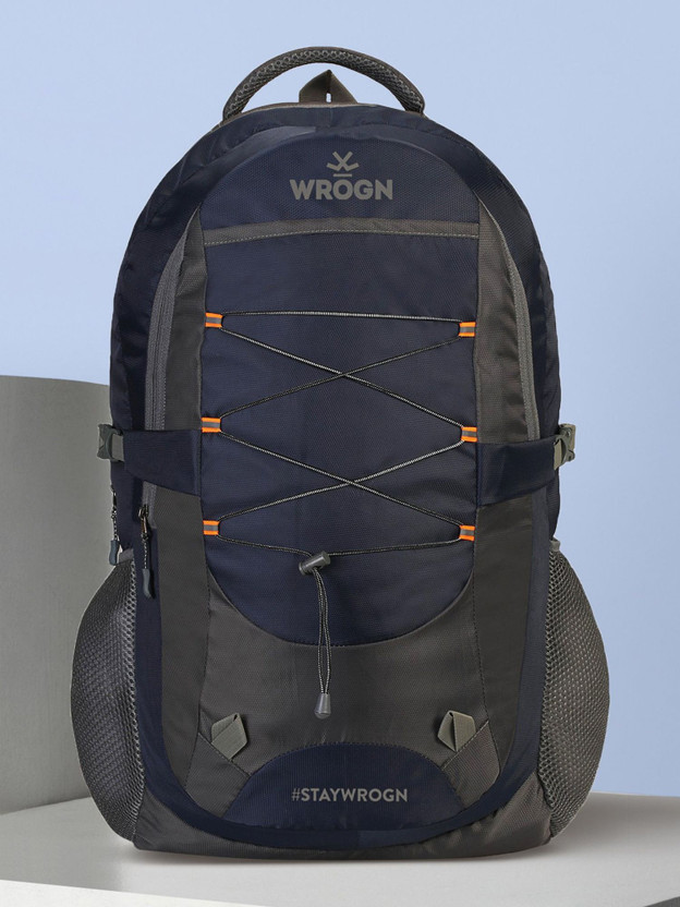 WROGN WROGN spacy unisex fits upto 16 Inches/college /school bag 55 L Backpack(Blue) - Flipkart Deal