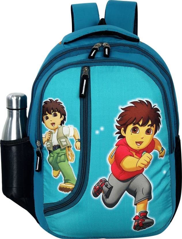 Nema Unisex Kids School Bag Cartoon Backpacks For /Boy/Girl/Baby/ (3-12  Years) 21 L Backpack Teal - Price in India 