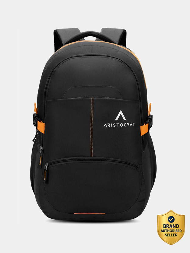 ARISTOCRAT Charge , 32L With Multiple Utility Pockets & Rain Cover 32 L Laptop Backpack(Black)