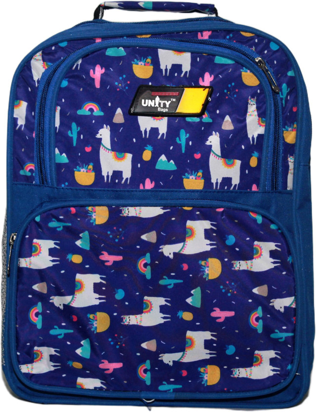 Unity Bags Kids' School Backpack for Nursery & Pre-Primary Cartoon Printed Waterproof 22 L Backpack(Blue)
