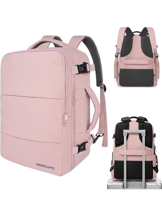 Netizen Travel Backpack for Men- Women Water Resistant Cabin Bag with Laptop compartment 8 L Laptop Backpack(Pink)