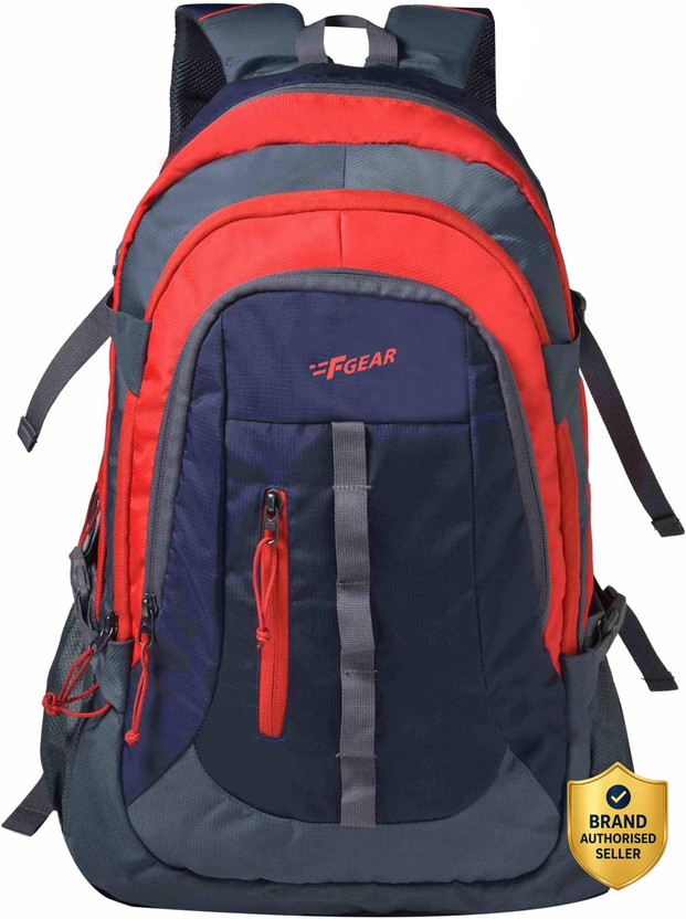 Flipkart F Gear Defender V2 41 L Laptop Backpack(Red, Blue) - Flipkart Deal