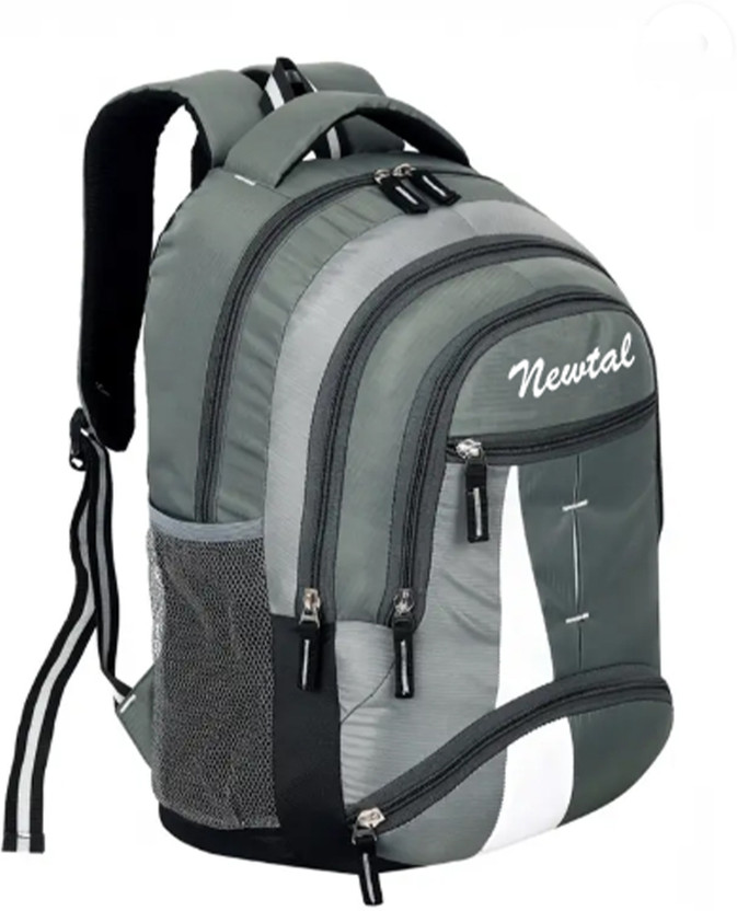 Fast Fashion 30L Medium Bagpack school college laptop travel bag 30 L Laptop Backpack(Grey)