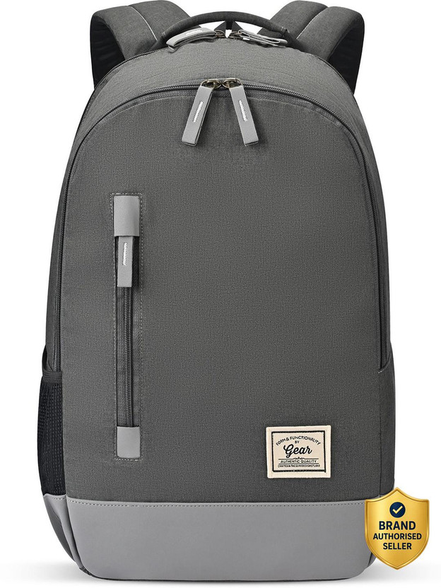 Gear Campus 8 Backpack 25 L Backpack(Grey)