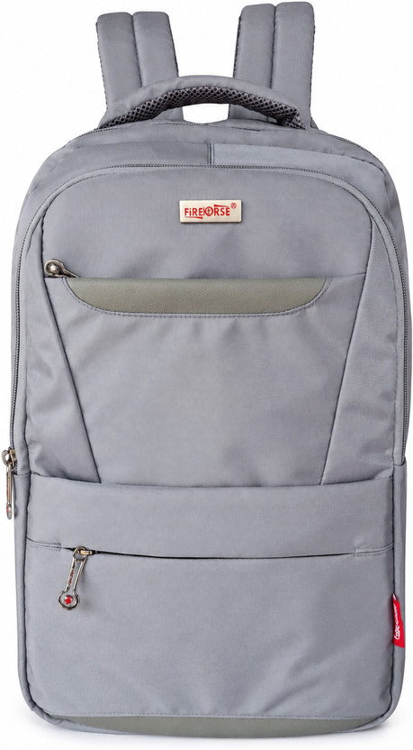 FireHorse FireHorse Anti Theft Pocket | Organizer | College Office bag Travel backpack 3 Compartment 30 L Laptop Backpack(Grey) - Flipkart Deal