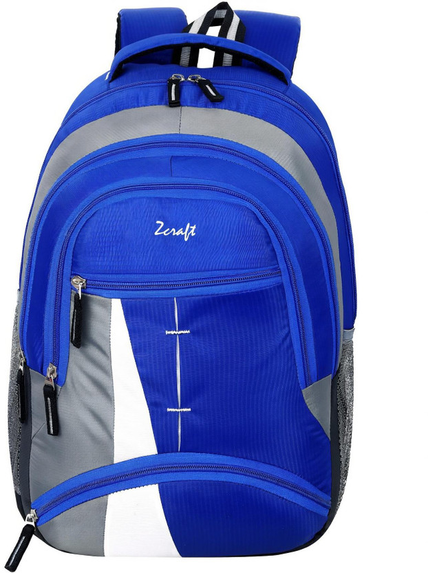 ZCRAFT ZCRAFT spacy comfortable 4th to 10th class casual college Waterproof School Bag Waterproof School Bag(Light Blue, 35 L) - Flipkart Deal