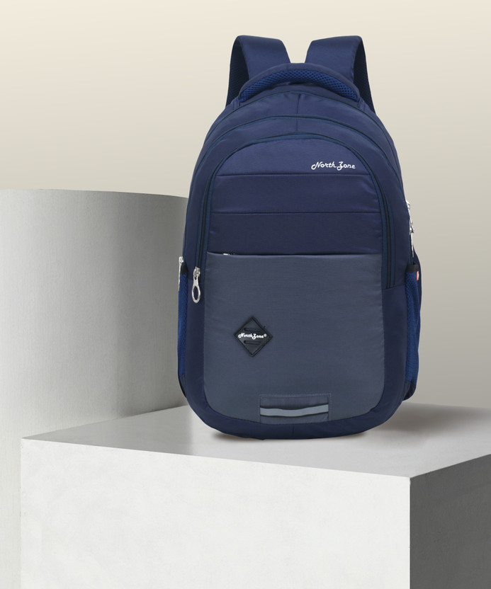 NorthZone orthzone Unisex 15.6 inch 25 L Casual Waterproof Laptop/Travel/Office/School/College/Business Bag/Backpack (Navy blue) 32 L Laptop Backpack(Blue)