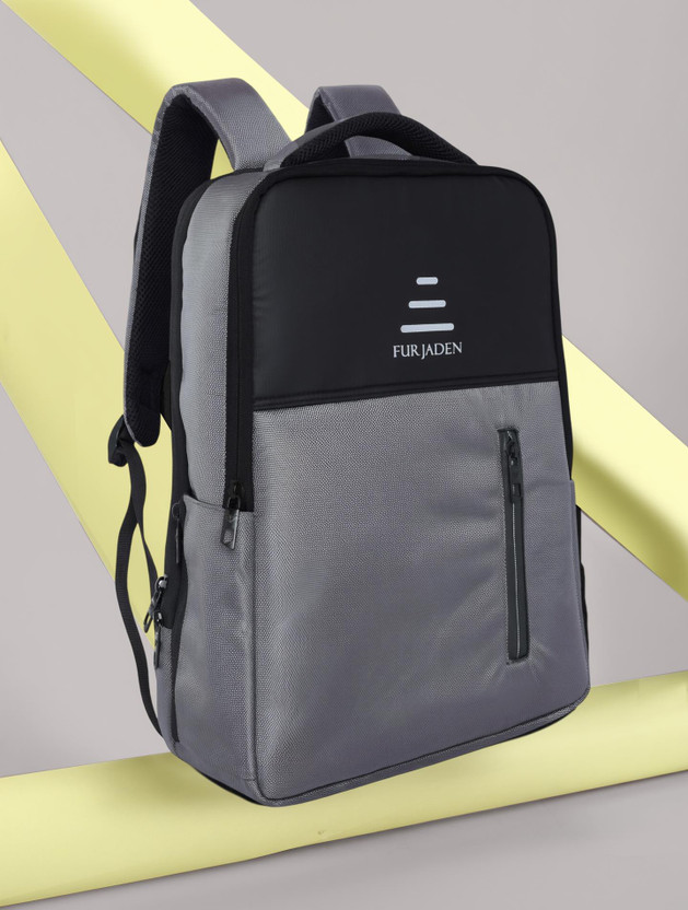 FUR JADEN Anti-Theft 15.6 Inch Laptop Backpack For Travel Work Casual Use for Men Women 20 L Laptop Backpack(Grey)