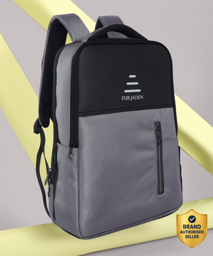 FUR JADEN Anti-Theft 15.6 Inch Laptop Backpack For Travel Work Casual Use for Men Women 20 L Laptop Backpack(Grey)