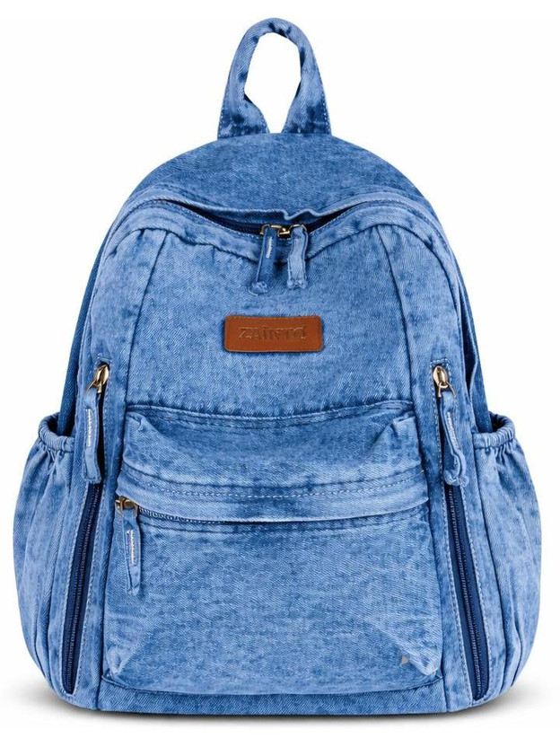 Zainto Zainto Denim Bag for women and girls jeans bag 25 L Backpack(Blue) - Flipkart Deal