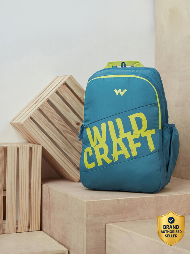 Wildcraft Vivid 31 L Laptop Backpack(Blue, Green)