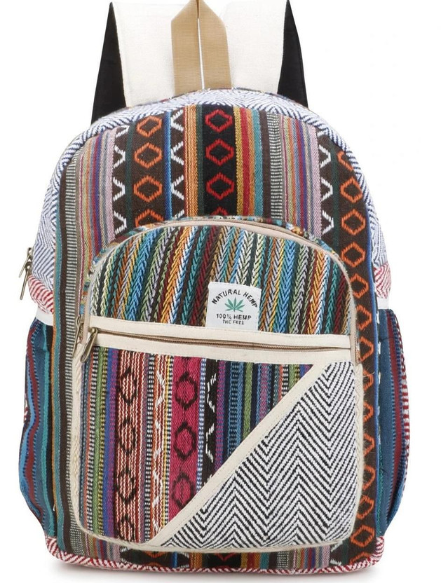 Shanvi Handicrafts Backpack||Stylish Trendy Girls School College Student Travel Bag (Multicolor) 25 L Backpack(Multicolor)
