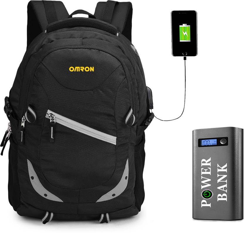 OMRON BAGS Smart Backpack With Ready to Charge for Office, College