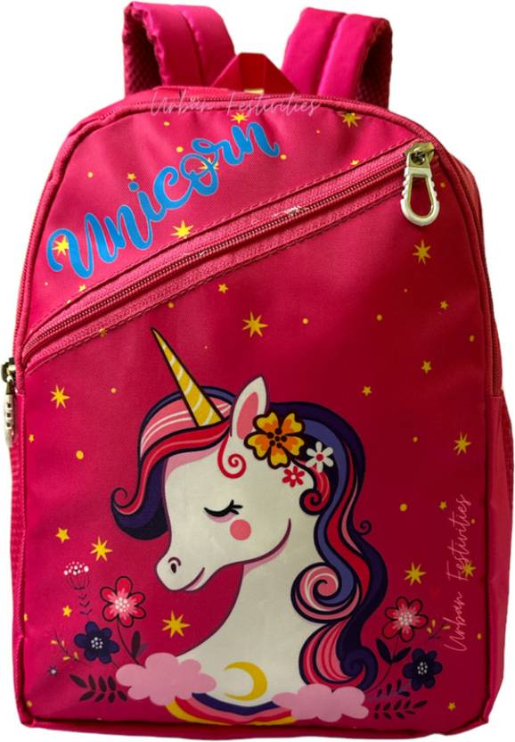 Urban Festivities Unicorn Bag for Kids School Bag for Nursery/LKG/UKG