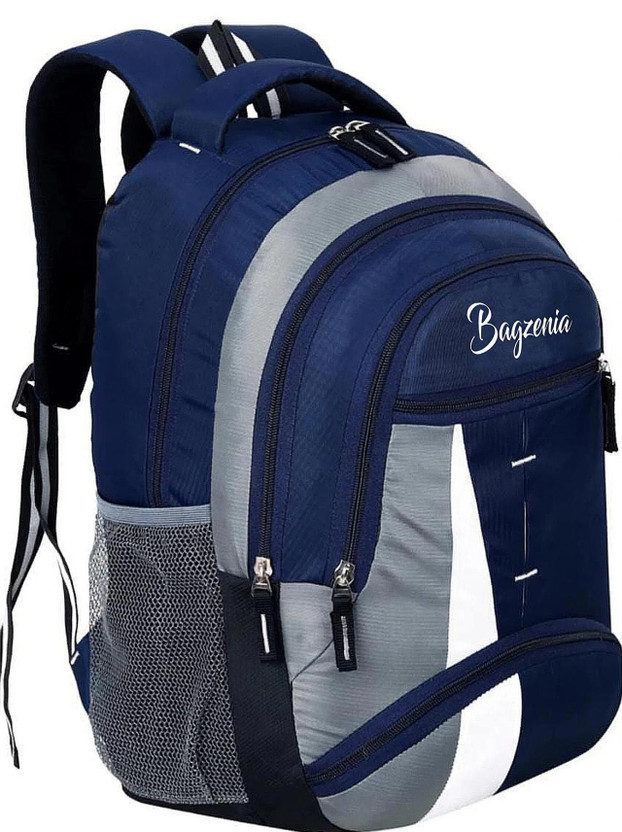 Bagzenia School Bag with Laptop Sleeve Business Backpack for Men & Women 35 L Backpack(Blue)